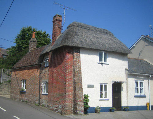 End terrace cottage on corner of Butts Lane. 