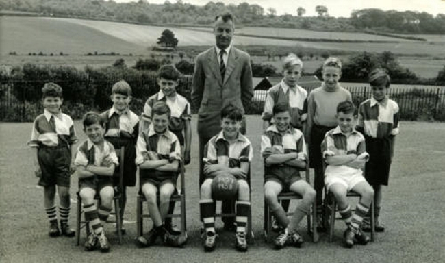 Bere Regis School Football Team 1957-58